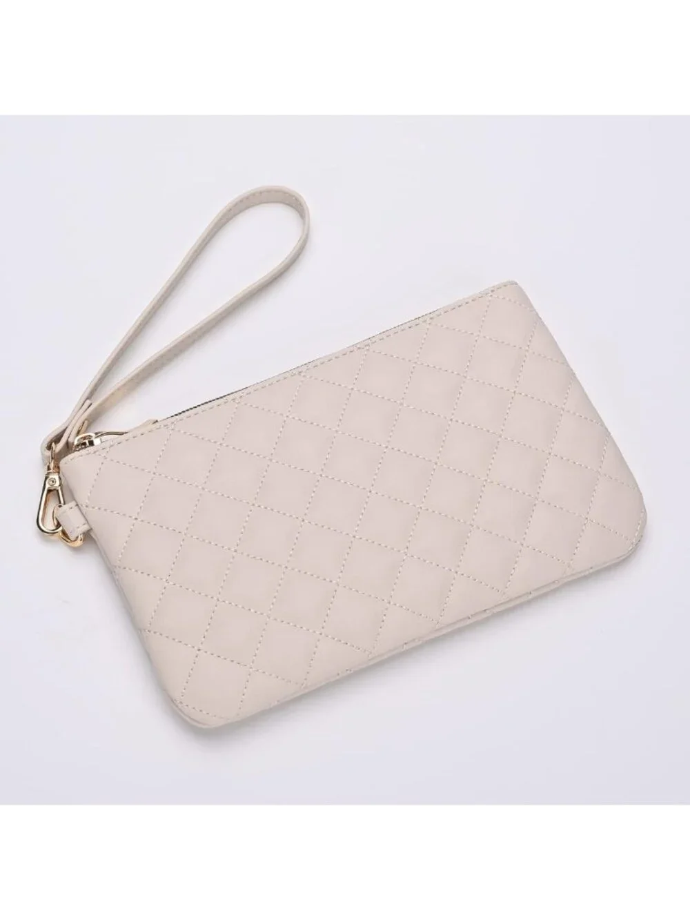 Quilted Small Wristlet Clutch Purse for Women - Stylish, Chic, Perfect for